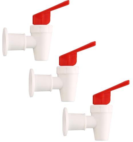 3 grifos dispensadores de agua de repuesto para llave enfriadora de plástico para botella de agua, cubo, barril de frutas
