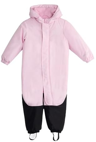KADVA Kinder Skianzug KIKO Jr Ski Overall für Jungen Wasserdicht Winddicht mit Reflektoren und Kapuze Fleecefutter
