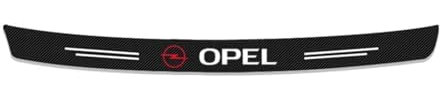 Ladekantenschutz Kofferraum Stoßstangenschutz für Opel Mokka X A J13 I 2016-2019, Heckstoßstangenschutz Selbstklebender Kohlefaser Aufkleber