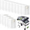 Lot de 12 sacs d'aspirateur festool - Pour aspirateur série 204308/MIDI - Sac filtrant de grande capacité