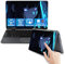 LONGEVINCE Ordinateur Portable Convertible 2-en-1 À Écran Tactile De 11 Pouces, Celeron N100, Win 11, 16 Go DDR4, 1920 * 1200 IPS, Clavier Rétroéclairé,Pavé Tactile Ovale (Gris, 16+256G SSD)