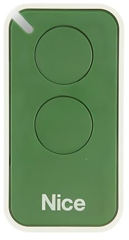 Mando Era Inti - Mando de Garaje de Dos Botones Era Inti. Control Remoto Garaje y Portón - Alta Compatibilidad y Fácil Programación (Verde Green)
