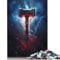 Adults And Adolescents Jigsaw Puzzle Hammer Of The Gods Wood Puzzles For Adults Teenager Gift 1000pcs (75x50cm)