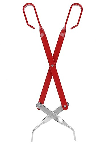 Lange Zange zum Grillen, 15,3 -Zoll -professionelle Küche und Scherzzungen im Freien Grill -Grill -Utensil für Home Camping Steak Fish Burger und Wurst