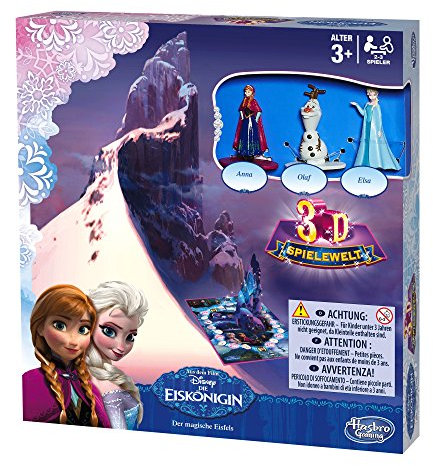 Hasbro Spiele A7883100 - Disney Die Eiskönigin, Der magische Eisfels, Kinderspiel