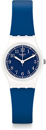 Swatch Montre Femme Analogique Quartz avec Bracelet en Silicone – LW152