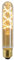 LUCIDE T32 - Glühfadenlampe - Ø 3 cm - LED Dim. - E27-1x4,9W 2200K - Amber