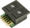 TarosTrade 12-0372-L-94748 Inteructor De Elevalunas Delantero Doble Con Conector De 6 Pin