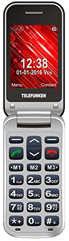 Telefunken TM210 - Teléfono Móvil Libre, azul