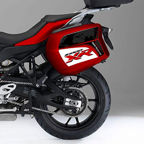 KIT 2 Stickers FÜR SEITLICHE FÄLLE S 1000 XR VS1000XR (Red Style)