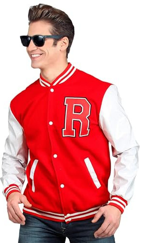 W WIDMANN MILANO Party Fashion - 50er Jahre College Jacke, Athlet, Sportler, Faschingskostüme