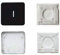 Replacement Individual AP08 Type I Key Cap and Hinges are Applicable for MacBook Pro Model A1425 A1502 A1398 for MacBook Air Model A1369/A1466 A1370/A1465 Keyboard to Replace The I Key Cap and Hinge