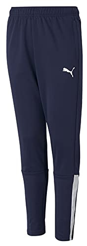 PUMA Teamliga Training Pa - Pantalón Unisex niños, Peacoat, 11-12 años