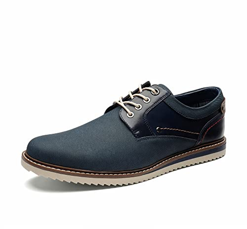 Bruno Marc Herren Schn?Rhalbschuhe Klassischer Business Anzugschuhe BLAU 45 (EUR) SBOX2213M-E