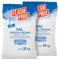FLASHPRIX Pack 2 Sacos Sal para Piscinas, Marina Húmeda, Ideal para Mantener Agua Clara y Limpia, 50Kg