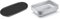 Weber 6465 Keramische Grillplatte 40 x 22 cm x 2 cm, für alle Holzkohlegrills ab 47 cm und für alle Gasgrills ab Q100 & 6415 Small 7-1/2-Inch-by-5-inch Aluminum Drip Pans, Set of 10