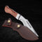 PURPLEBIRD Jagdmesser Feststehende Klinge Messer Outdoor Bushcraft Survival Messer Full Tang Camping Messer