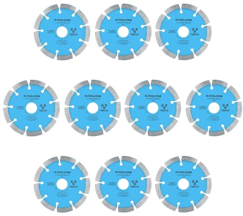 115mm x 8mm Mortar Raking Diamond Pointing Disc Blade Masonry 4-1/2” 10pk
