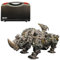 BLOKZ 3D Metall Puzzle Kit für Erwachsene, Steampunk Belagerung Rhino 3D Metall Puzzle Modell Set, mechanische Tier Puzzle Puzzle Metall Montage, kreative Sammlung Kunst Ornament (700PCS)