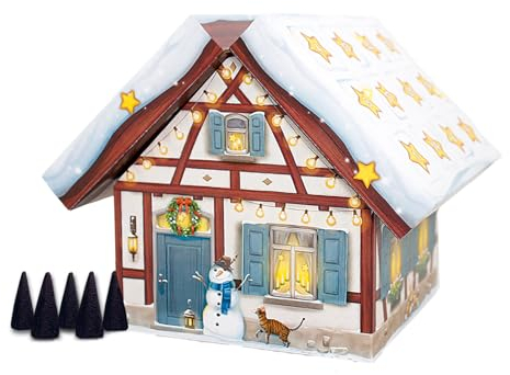 ROTH Räucherkerzen Adventskalender Räucherhaus