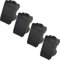 Voltix Set di 4 Interruttori Compatibili con Bticino Living Light e Living International, Pulsante compatibile con bticino living interruttore (4 Pezzi Pulsante 1P)