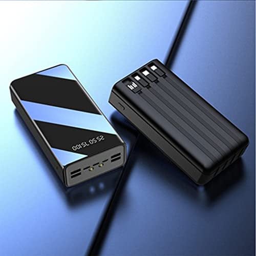 Portable Charger Power Bank Fast Charging External Battery Pack Large capacity power bank/own line creative digital display fast charging mobile power/usb portable charger power banks/usb c