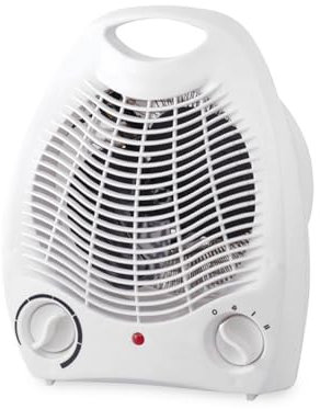 YASTA Caldobagno Elettrico 2000W Scaldino Termoventilatore Portatile Per Bagno Stufetta Aria Calda