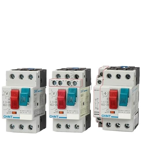 Démarreur de moteur à courant alternatif NS2-25 NS2-25X AE11 AU11 220V-390V, interrupteur thermique de Protection, dispositif de Protection général du moteur, bouton de bouton(1.6-2.5A,NS2-25X)