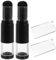 Beaupretty Lot de 2 Pinceaux de Maquillage avec Pinceau à Fond de Teint Et Pinceau à Blush Applicateur de Voyage Flacon Rechargeable pour
