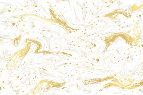 Tobil Badematte rutschfest saugfähig Badvorleger Badezimmerteppich Weißgold-024 60x90