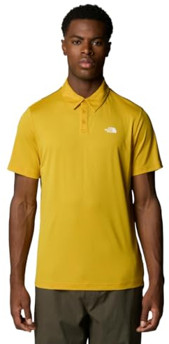 The North Face Men's Tanken Polo Shirt Turmeric S