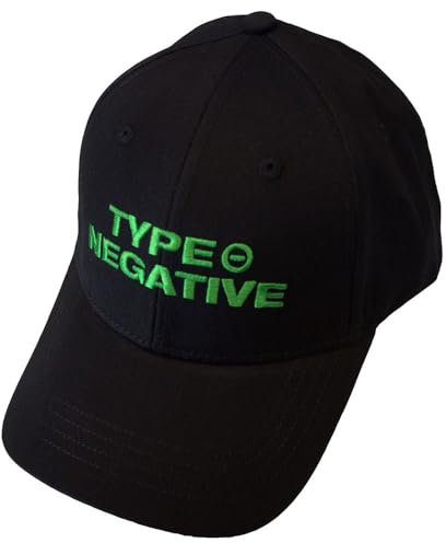 Rock Off officially licensed products Type O Negative Text Band Logo Baseball Cap One Size