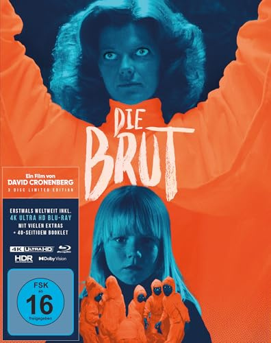 Die Brut (Mediabook, 4K-UHD+2 Blu-rays)