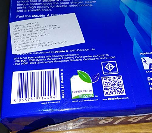 Double A Kopierpapier A4 VE2500