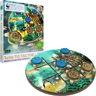 Wwf - Turtle Tic Tac Toe Tateti Schildkröte