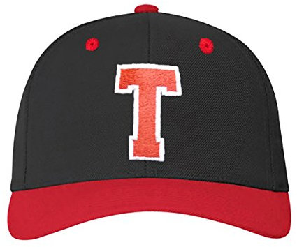 4sold ABC Berretto da baseball con chiusura a bottone regolabile con visiera piatta, t, Taglia unica