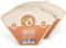 160 Size 1 Coffee Filter Paper Cones, Unbleached by EDESIA ESPRESS