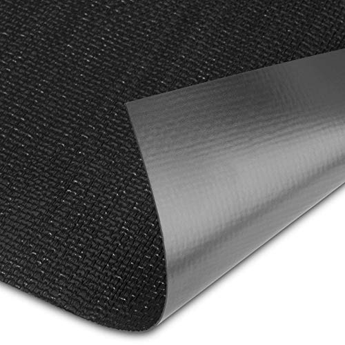 ORGA-TEX Antirutschmatte 473 x 525 x 1,1 mm (zuschneidbar) schwarz passgenau für Legrabox mit 600 mm Korpusbreite und 16 mm Seitenwand Schubladeneinlage von SO-TECH®
