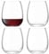 LSA International Borough Stemless Glass 455 ml Clear | Set of 4 | Dishwasher Safe | BG11