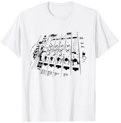Discjockey Mischpult Turntable Trance Musik EDM DJ T-Shirt