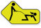 12cm! Klebe-Folie Wetterfest Made-IN-Germany BDSM Erotic Dominance Role Playing car K223 UV&Waschanlagenfest Auto-Aufkleber Sticker Decal