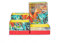 ROTH Stifteköcher Set - Graffiti, Stiftehalter mit 4 faltbaren Boxen aus Pappe Kinder Schreibtisch Organizer