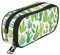 ANANGTEE Green Cactus Llama Pencil Case for Teen Girls Boys, Large Capacity Cute Alpaca Cacti Tote Bag 10 x 8, School Stationery Accessory Zippers Pouch, Office Organizers Soft Travel Pen Box