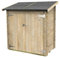 Casetta in legno Ambrogio Addossata 155x85 cm spessore 16 millimetri