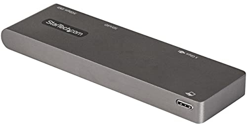 StarTech.com USB-C Multiport Adapter für MacBook Pro/Air - USB-C auf 4K HDMI, 100W Power Delivery Pass-Through, SD/MicroSD, 2 Port USB 3.0 Hub - Portable USB-C Mini Dock (DKT30CMHSDPD)