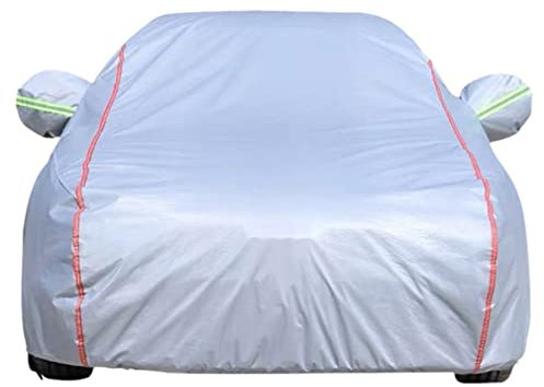 BRFDC Autoabdeckung Vollgarage für Piaggio APE TM Van (1982-1996),Premium Autoplane aus hochwertigem und wasserdichtem Material Innenfutter aus Baumwolle(Color:E)
