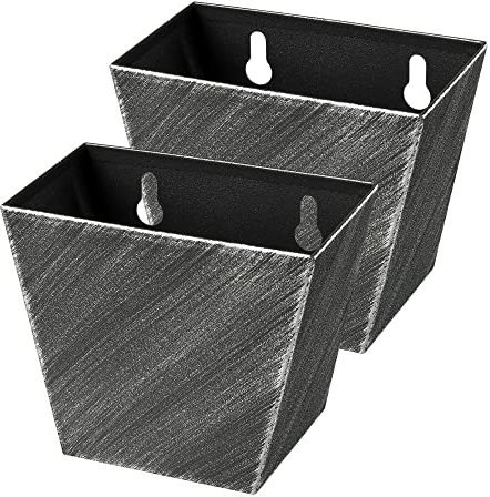 HAIICEN Antik-Silber-Bierflaschen-Kronkorken-Auffangbehälter, Wandmontage, Flaschenverschluss, Edelstahl-Bündel (2 Stück)