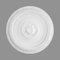 PROVISTON | Stuckrosette | Polystyrol | Durchmesser 600 mm | Weiß | Hochwertig | Stabil | Einfache Montage | Deckenrosette | Wandgestaltung