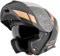 Bogotto FF403 Murata Klapphelm, Bronze/schwarz/grau, M (57/58)