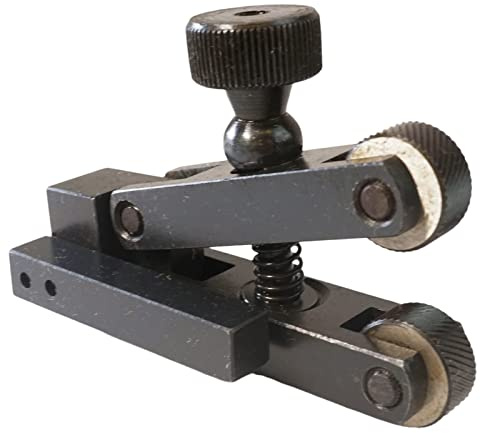 Knurling Tool V Clamp Type Holder | 5-20 MM Capacity | Mini Lathe | Fully Adjustable | Reduced Knurling Load
